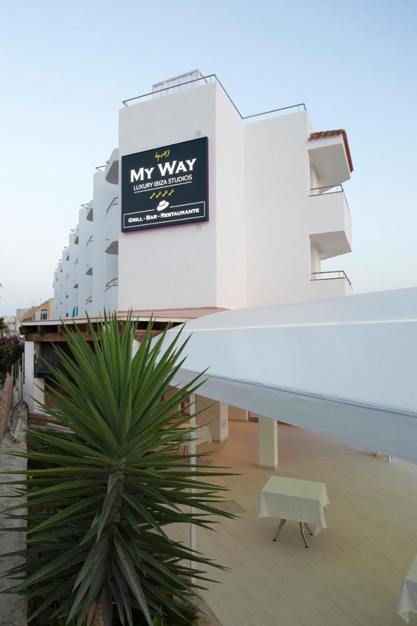 My Way Luxury Ibiza Studio - Ab Group Apartment Playa d'en Bossa Bagian luar foto